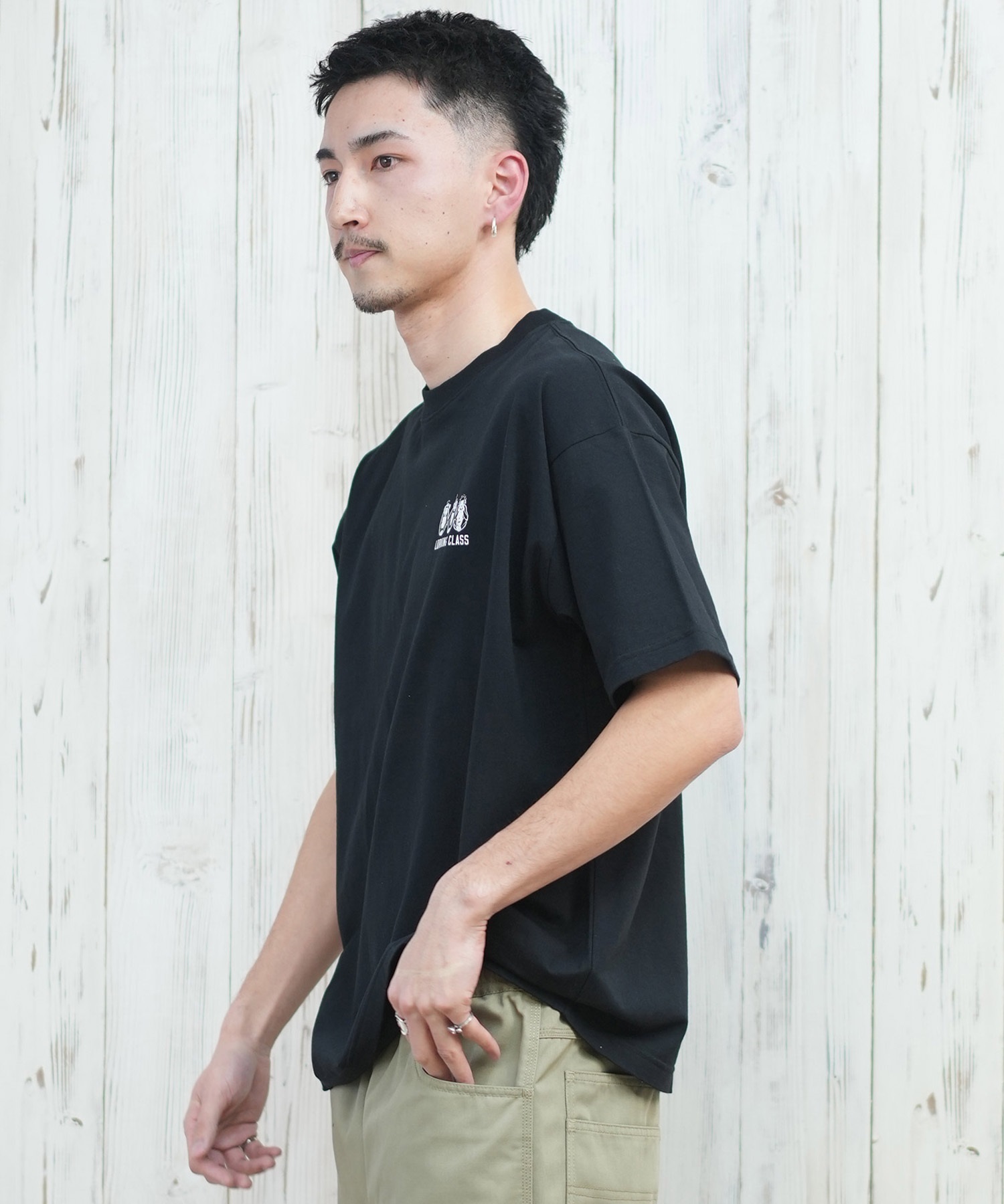 LURKING CLASS ラーキングクラス 半袖 Tシャツ メンズ バックプリント