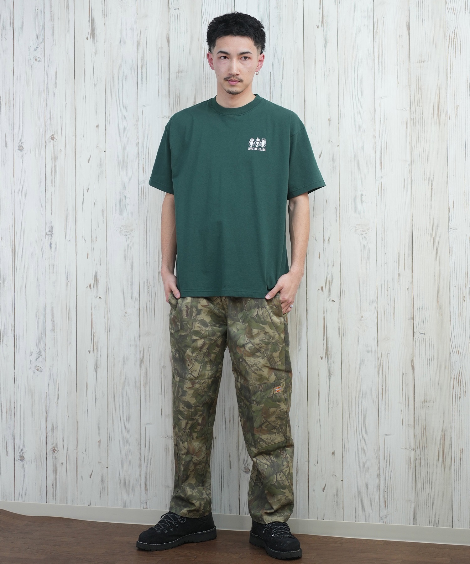 LURKING CLASS ラーキングクラス 半袖 Tシャツ メンズ バックプリント