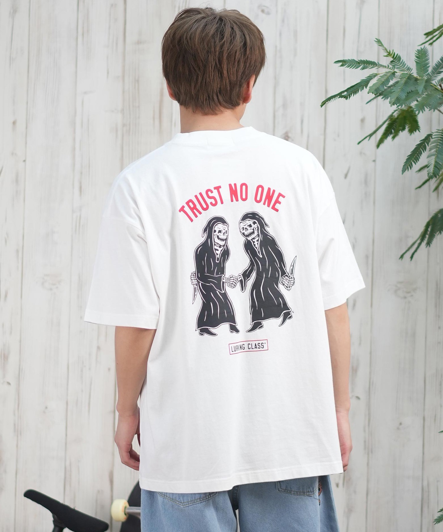LURKING CLASS ラーキングクラス 半袖 Tシャツ メンズ バックプリント