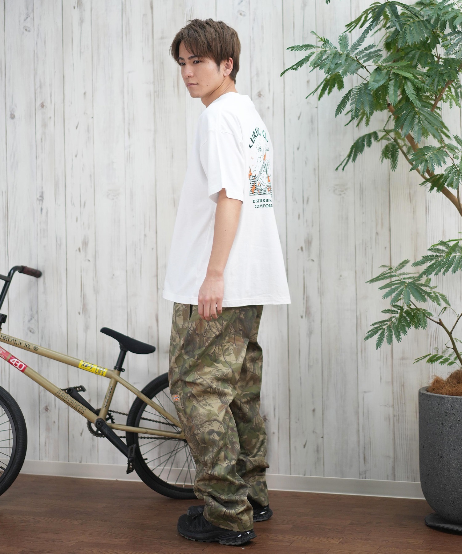 LURKING CLASS ラーキングクラス 半袖 Tシャツ メンズ バックプリント
