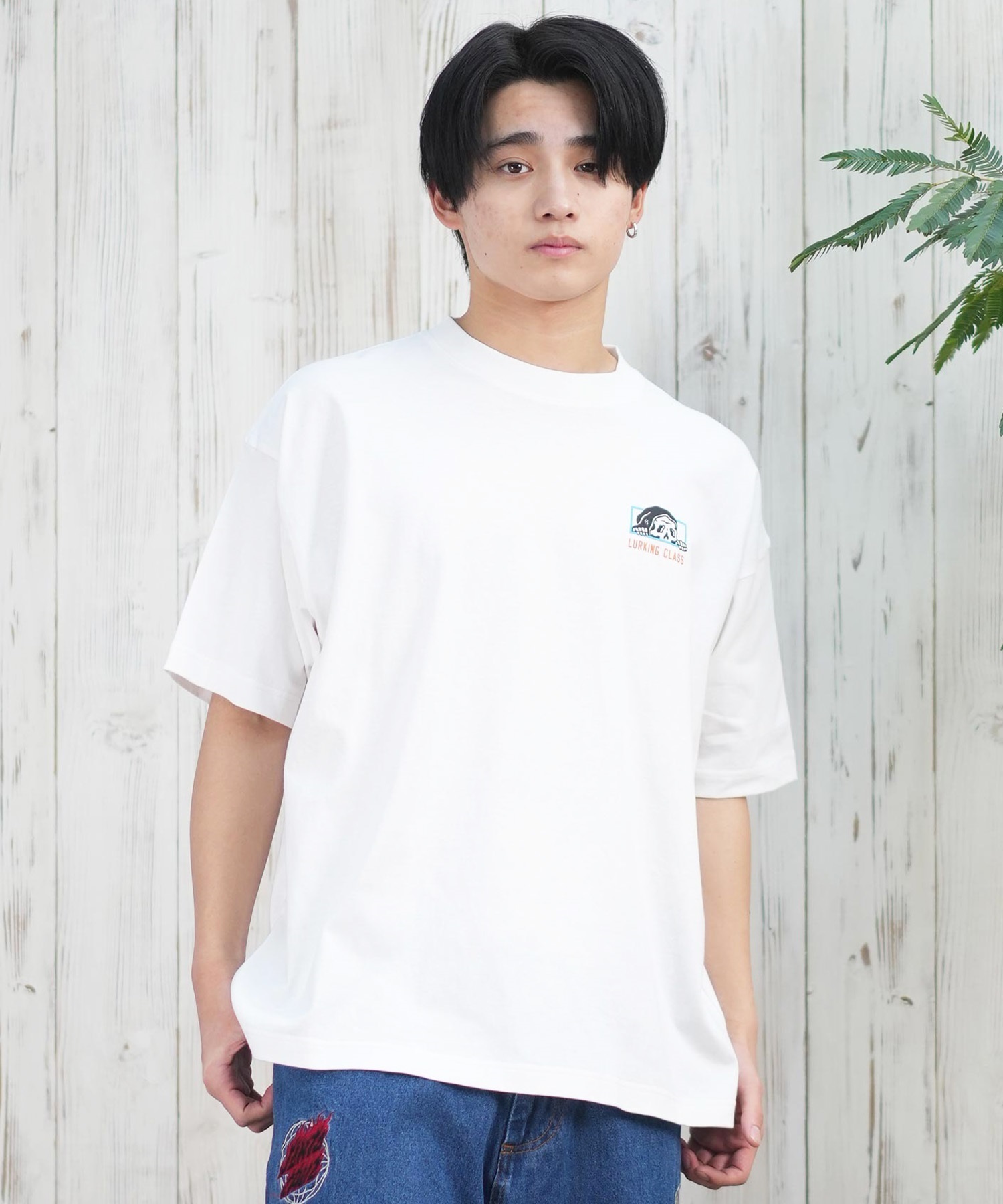LURKING CLASS ラーキングクラス 半袖 Tシャツ メンズ バックプリント
