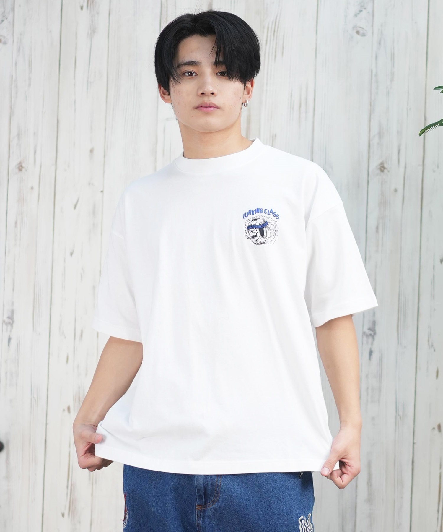 LURKING CLASS ラーキングクラス 半袖 Tシャツ メンズ バックプリント