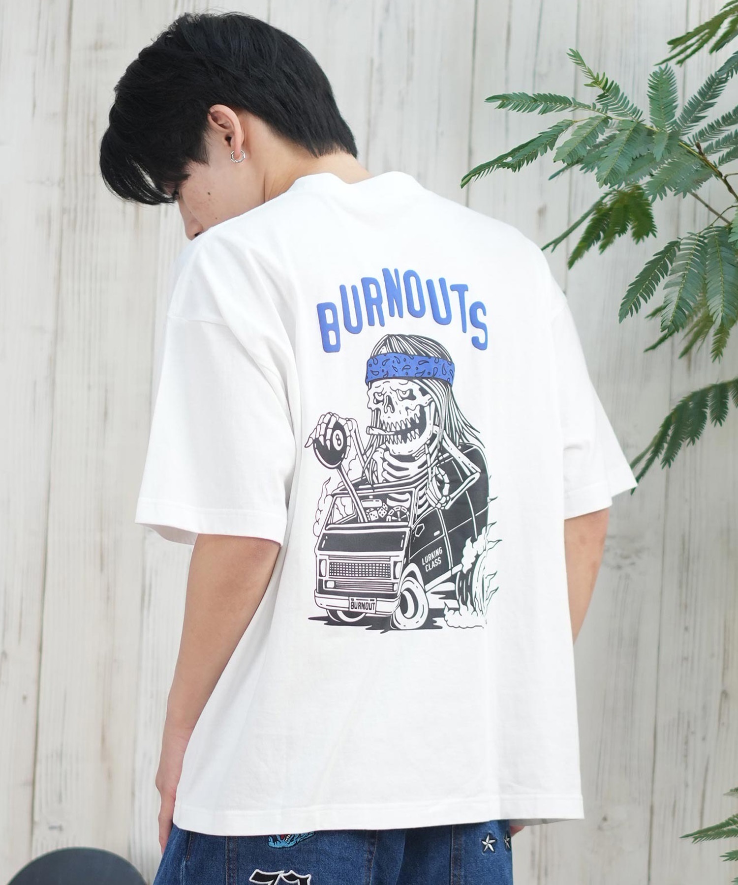 LURKING CLASS ラーキングクラス 半袖 Tシャツ メンズ バックプリント