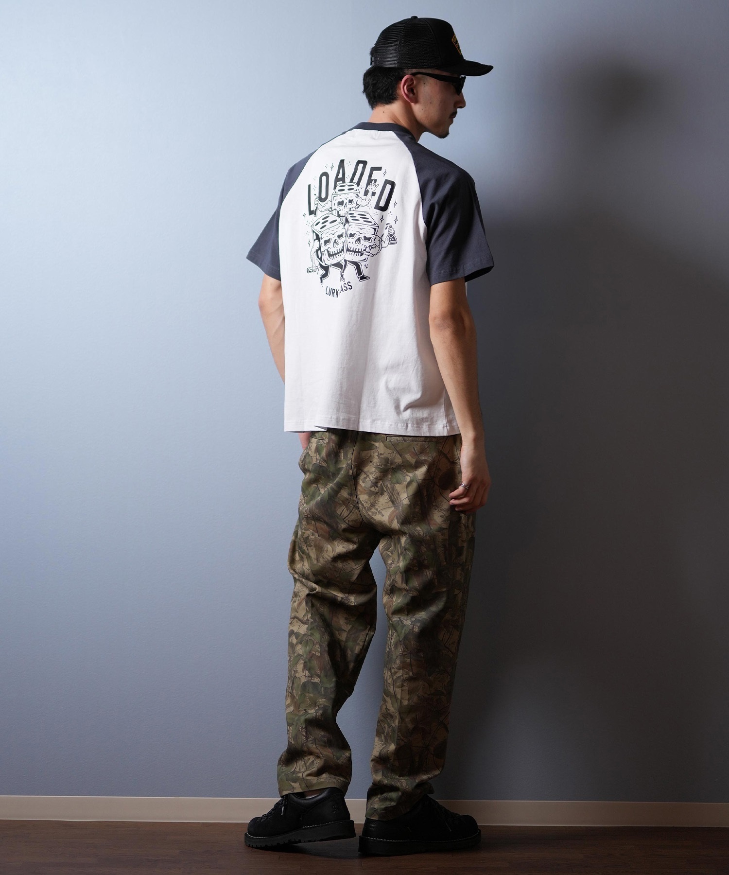 LURKING CLASS ラーキングクラス 半袖 Tシャツ メンズ ラグラン