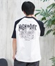 LURKING CLASS ラーキングクラス 半袖 Tシャツ メンズ ラグランスリーブ バックプリント ST25STM11 ムラサキスポーツ限定(WH/BK-M)