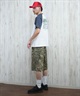 LURKING CLASS ラーキングクラス 半袖 Tシャツ メンズ ラグランスリーブ バックプリント ST25STM11 ムラサキスポーツ限定(WH/BK-M)