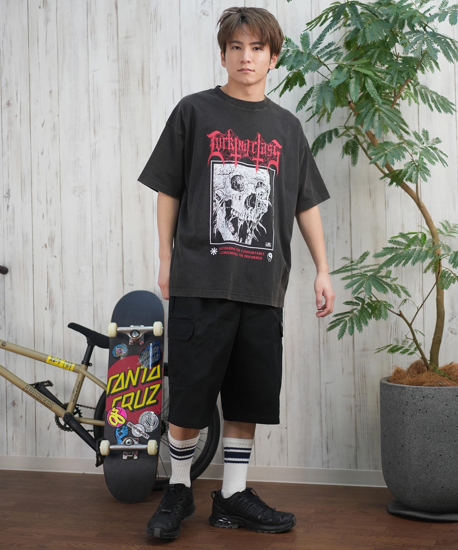 LURKING CLASS ラーキングクラス 半袖 Tシャツ メンズ フロント