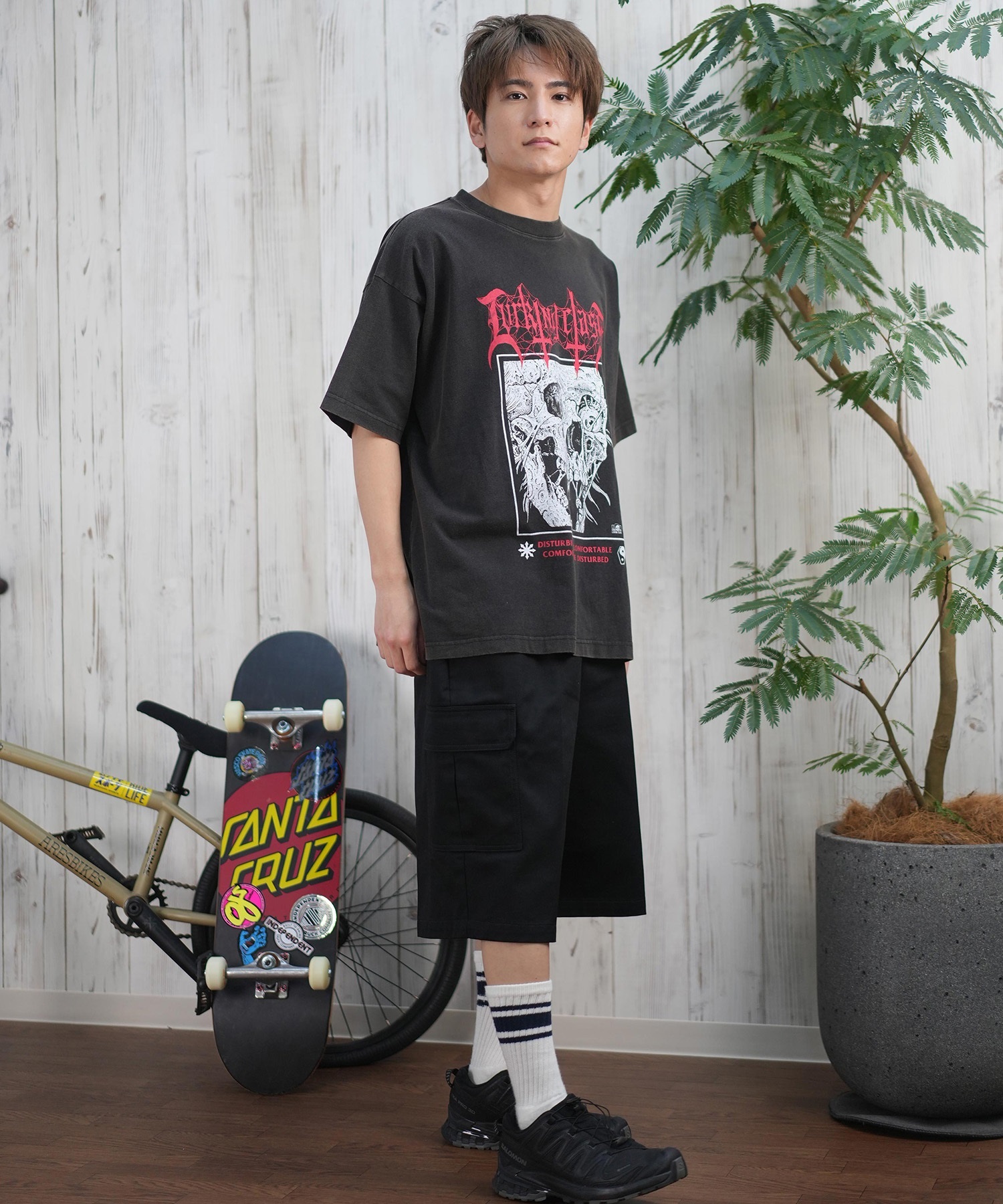 LURKING CLASS ラーキングクラス 半袖 Tシャツ メンズ フロント