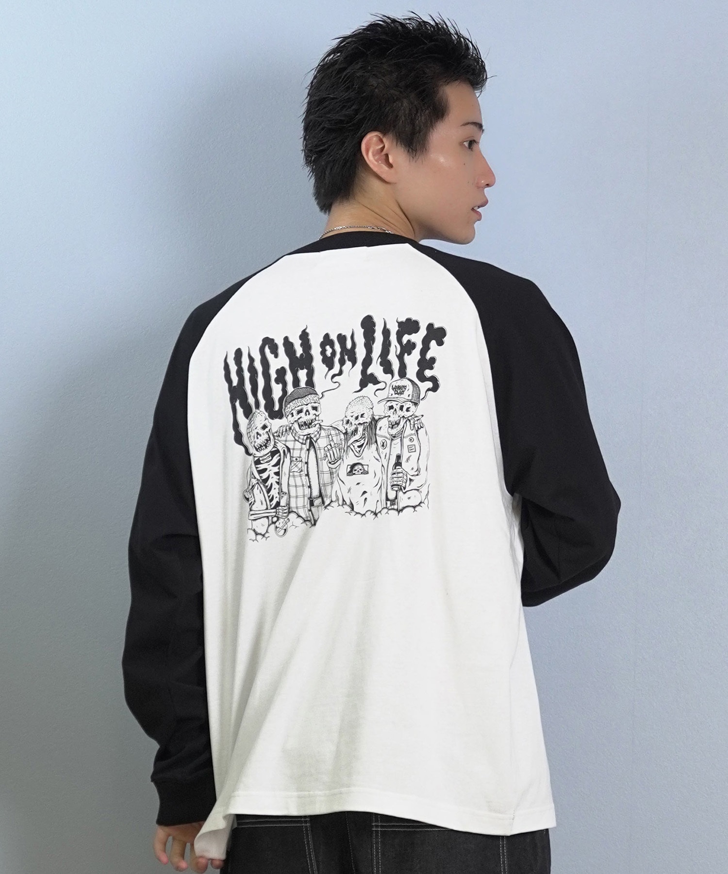 LURKING CLASS ラーキングクラス 長袖 Tシャツ ロンT メンズ ラグラン