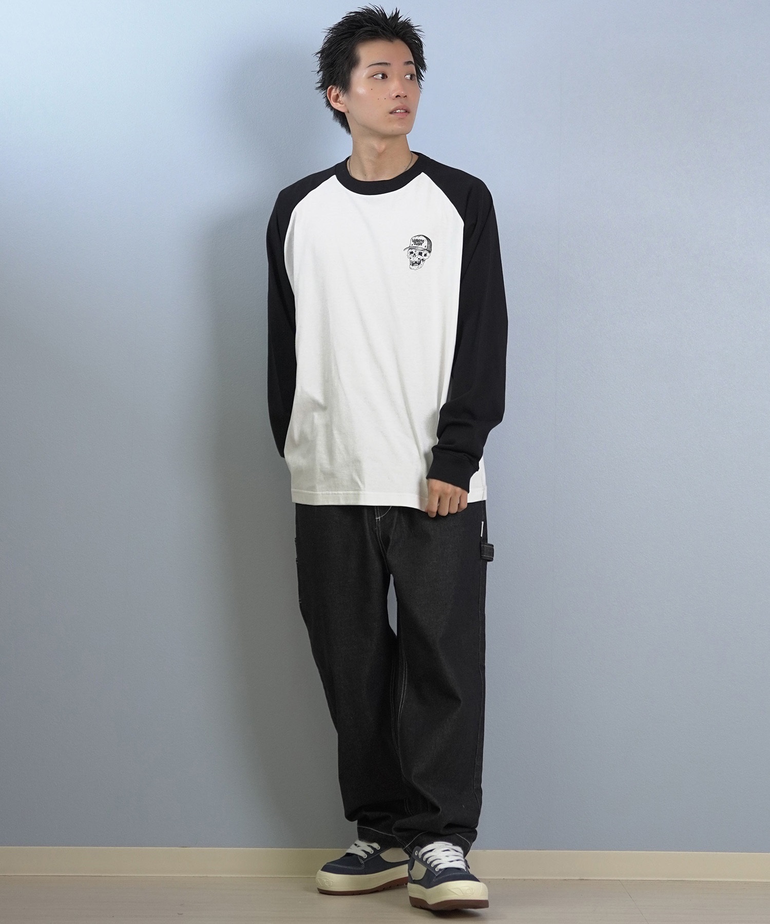 LURKING CLASS ラーキングクラス 長袖 Tシャツ ロンT メンズ ラグラン