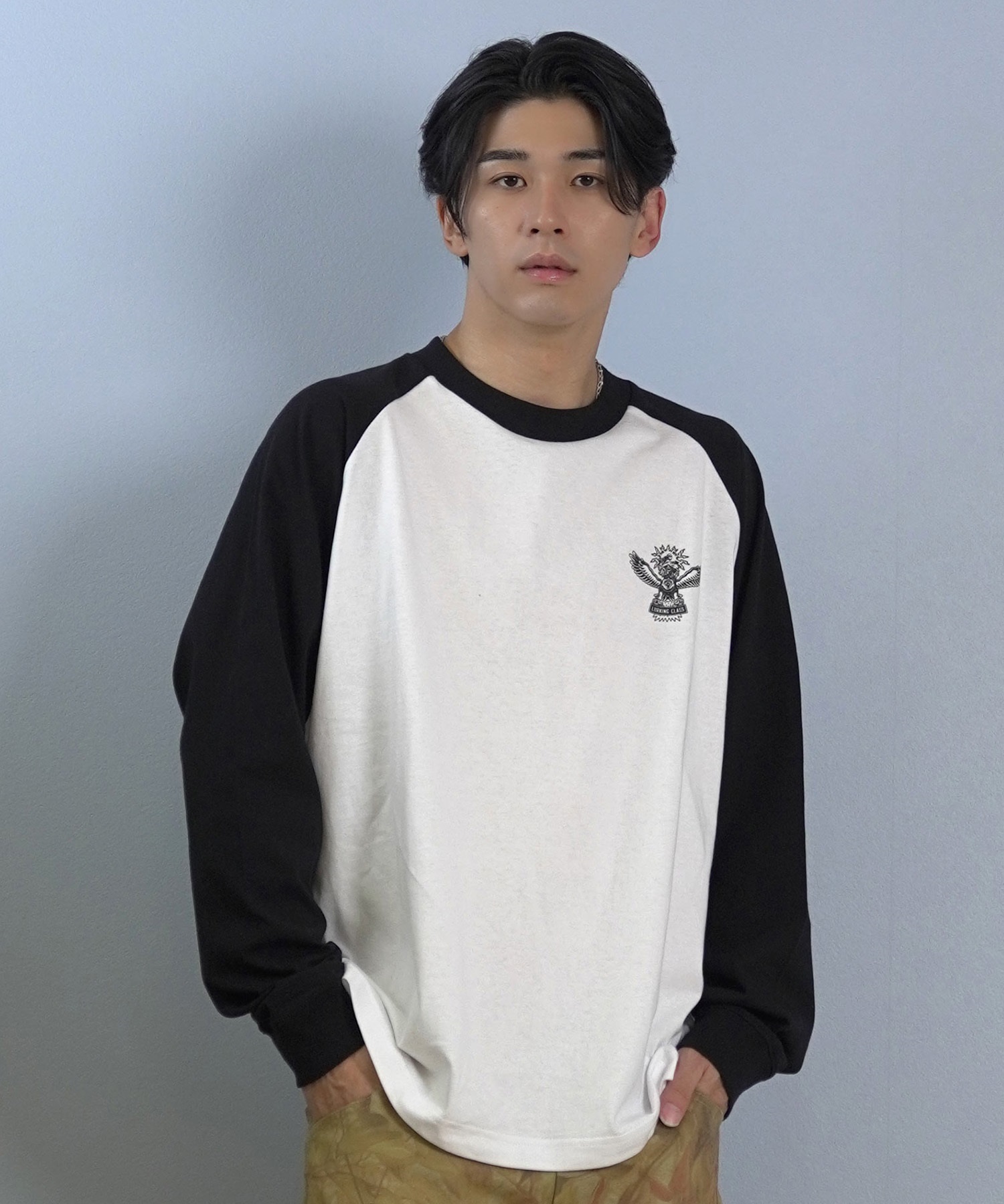 LURKING CLASS ラーキングクラス 長袖 Tシャツ ロンT メンズ ラグラン