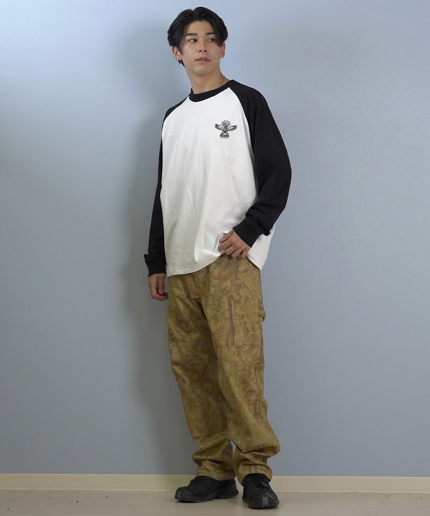 LURKING CLASS ラーキングクラス 長袖 Tシャツ ロンT メンズ ラグラン