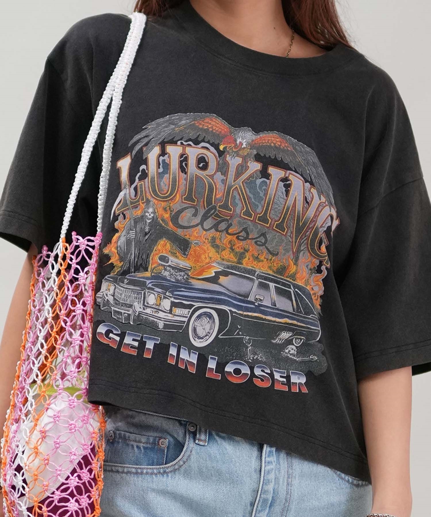 LURKING CLASS ラーキングクラス 半袖 Tシャツ レディース