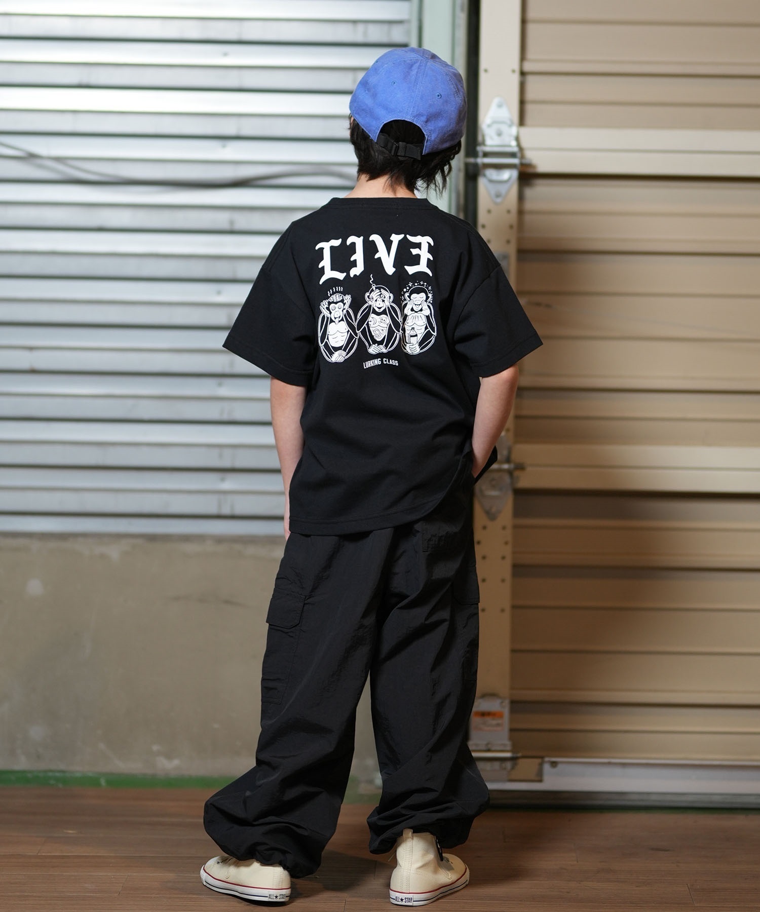 LURKING CLASS ラーキングクラス 半袖 Tシャツ キッズ ジュニア バック