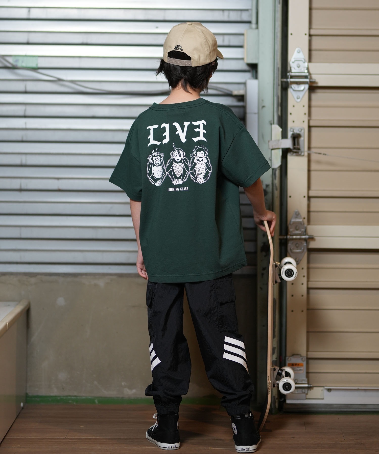 LURKING CLASS ラーキングクラス 半袖 Tシャツ キッズ ジュニア