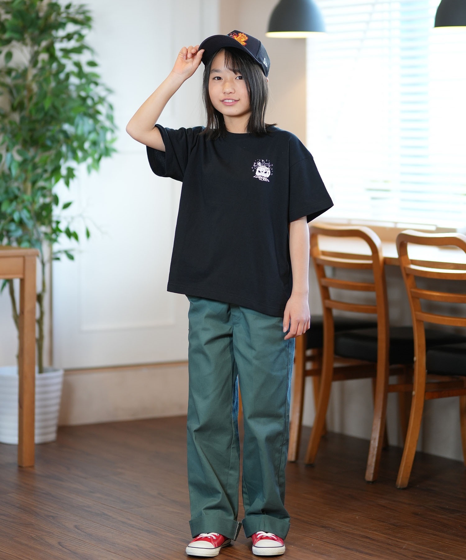 LURKING CLASS ラーキングクラス 半袖 Tシャツ キッズ ジュニア バック