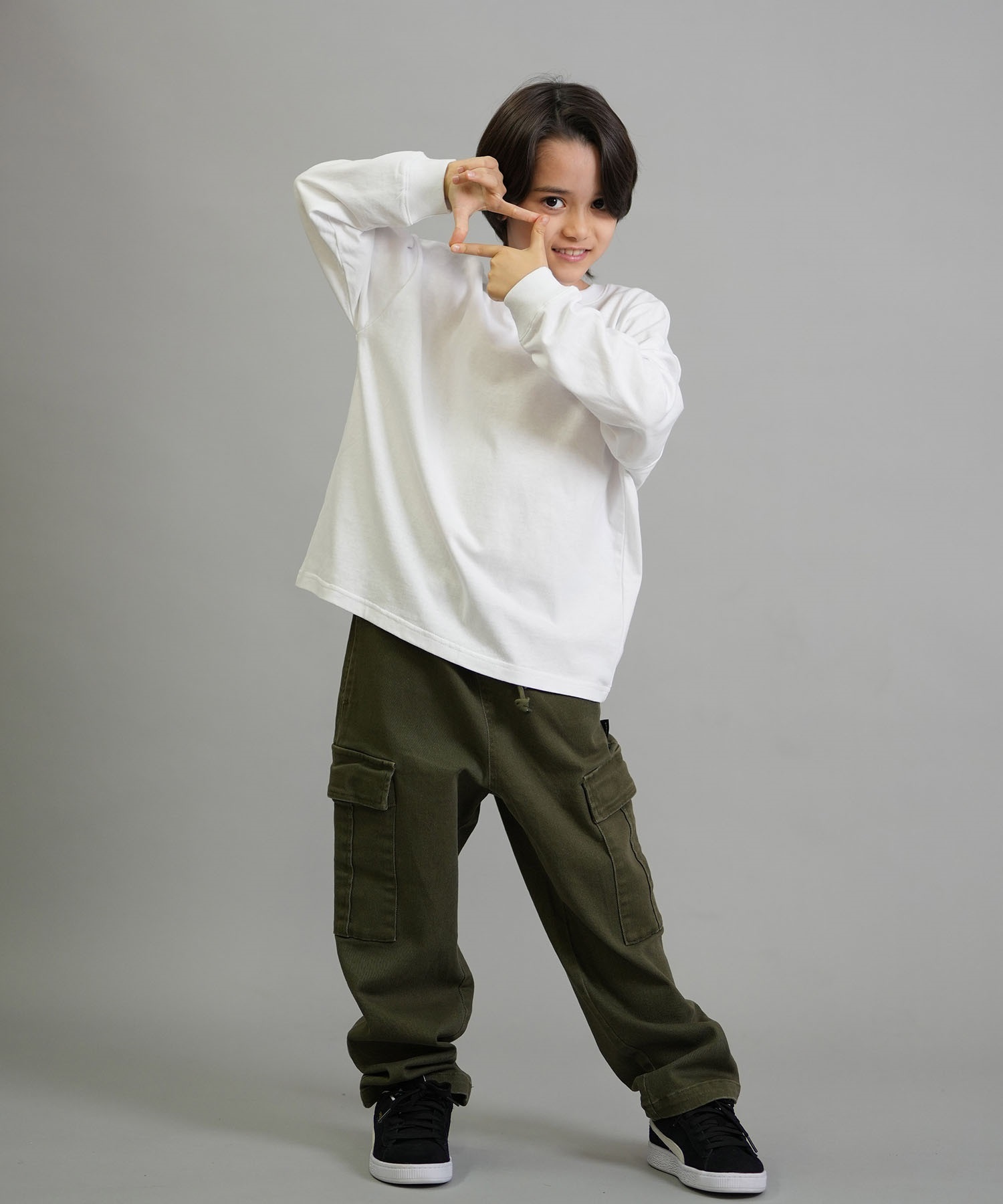 LURKING CLASS ラーキングクラス 長袖 Tシャツ ロンT キッズ ジュニア 子供 GOOD TIMES 2 L S TEE ST25FTM01K(BLACK-130cm)