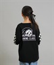 LURKING CLASS ラーキングクラス 長袖 Tシャツ ロンT キッズ ジュニア 子供 LURKIER L S TEE ST25FTM02K(BLACK-130cm)