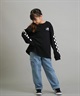 LURKING CLASS ラーキングクラス 長袖 Tシャツ ロンT キッズ ジュニア 子供 LURKIER L S TEE ST25FTM02K(BLACK-130cm)