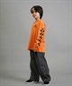 LURKING CLASS ラーキングクラス 長袖 Tシャツ ロンT キッズ ジュニア 子供 LURKIER L S TEE ST25FTM02K(BLACK-130cm)