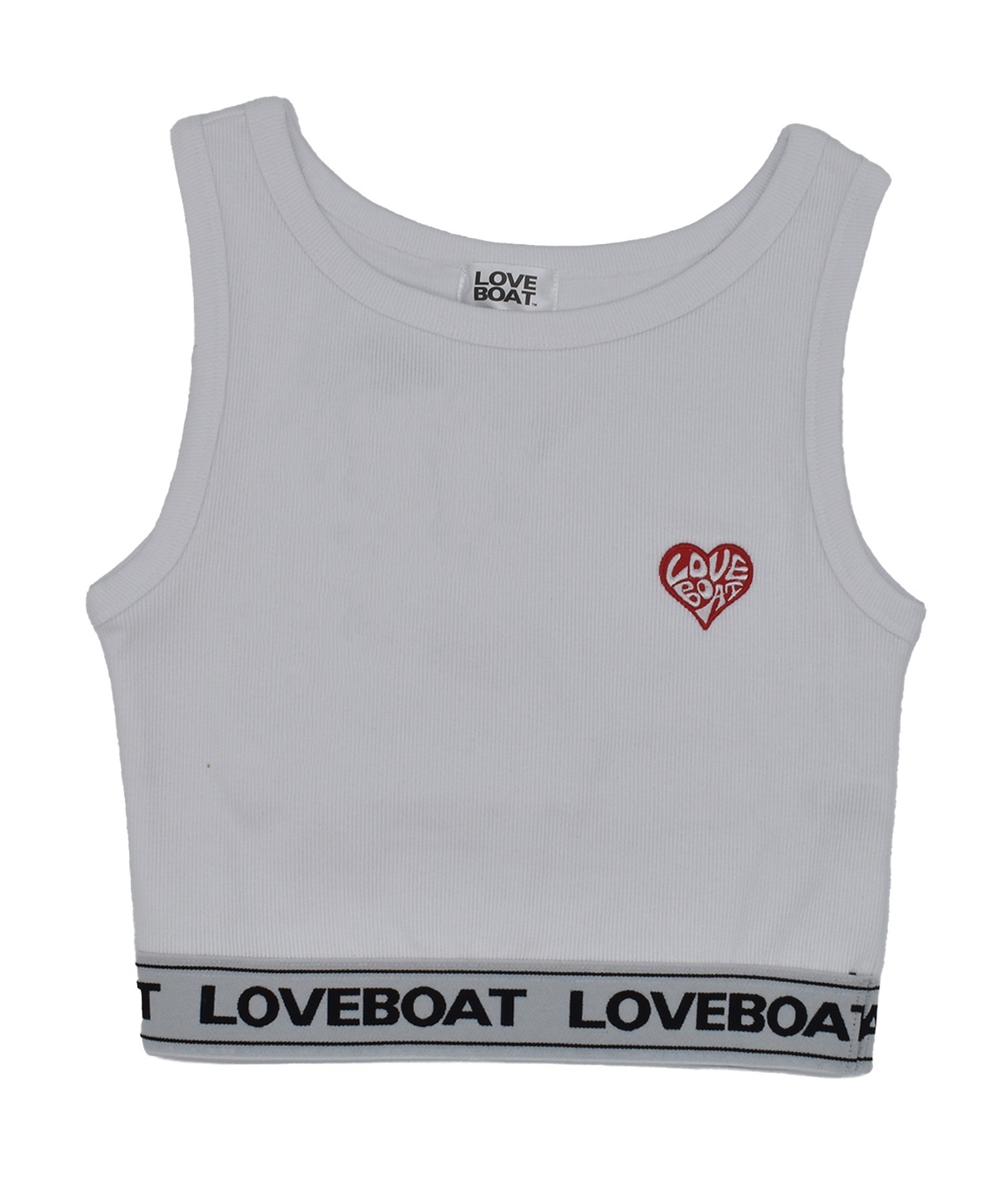 LOVE BOAT ラブボート タンクトップ レディース クロップド丈 ショート
