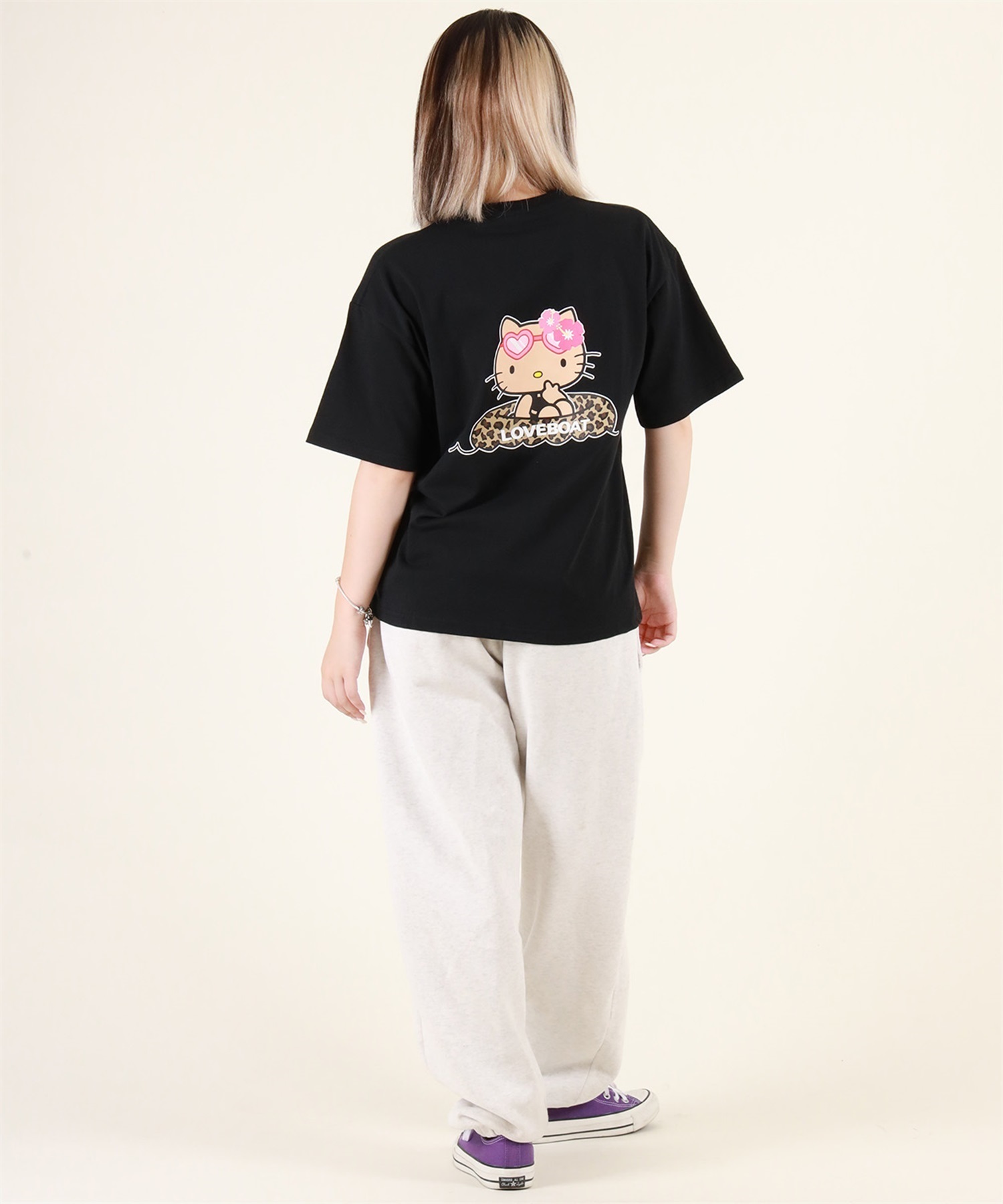 LOVE BOAT ラブボート 半袖 Tシャツ レディース ハローキティ バックプリント ロゴ LBKTSWIMT LBKT-ST02 楽天市場】LOVE BOAT ラブボート 半袖 Tシャツ レディース