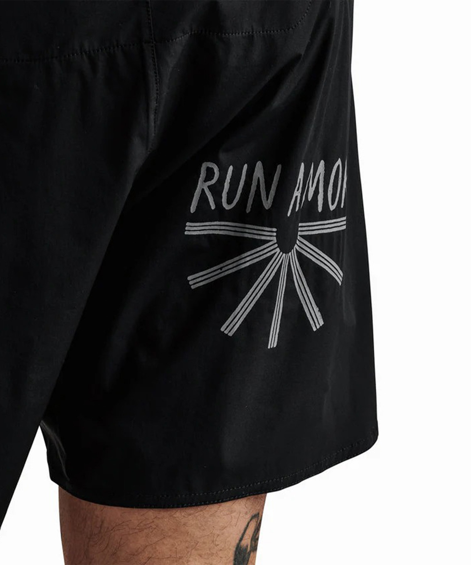 ROARK RUN AMOK ロアーク ランアモック ハーフパンツ ショートパンツ メンズ 軽量 ALTA 5 RS325-BLK(BLACK-S)