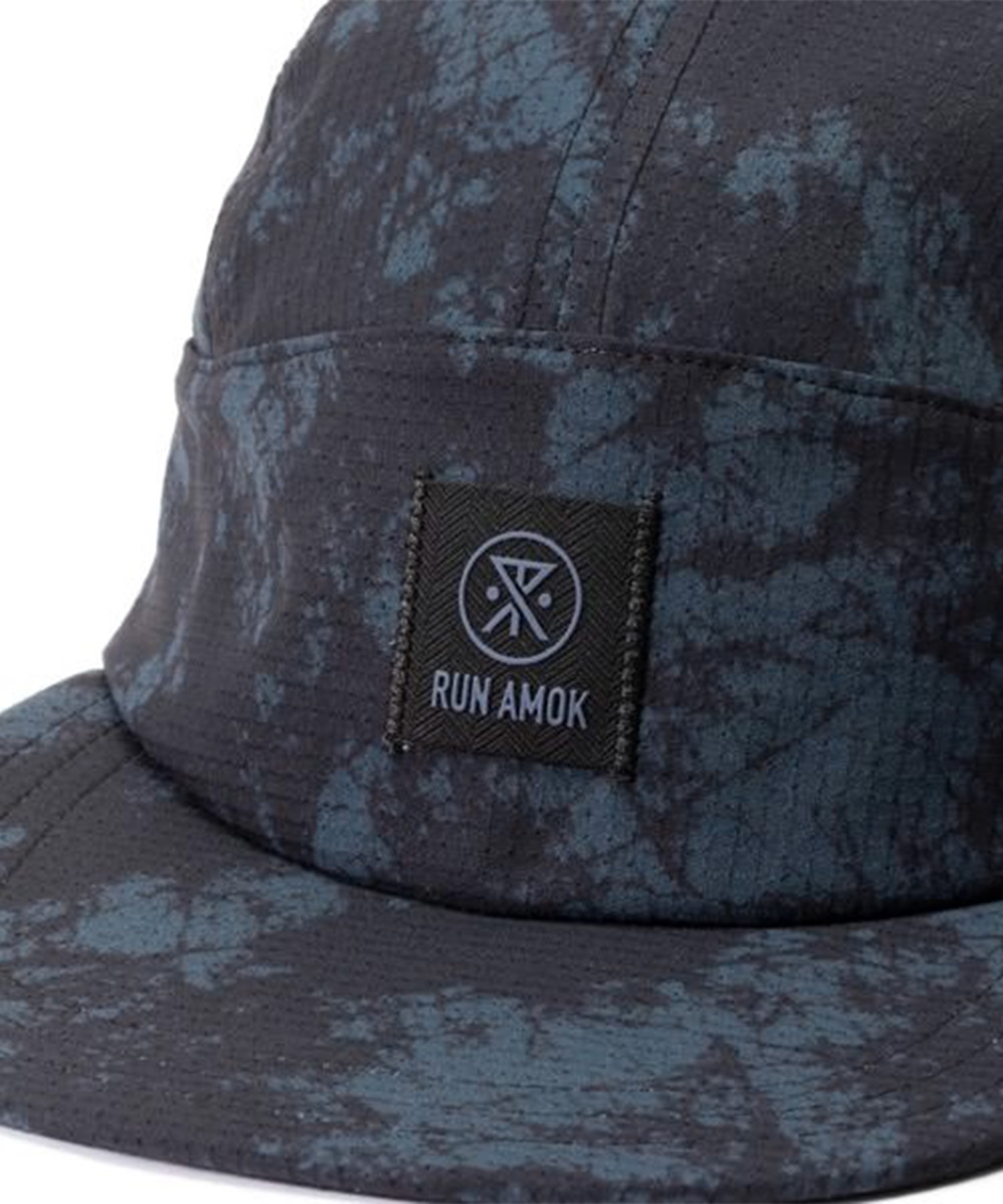 ROARK RUN AMOK ロアーク ランアモック キャップ 帽子 軽量 ランニング RUN BLESS UP CAMPER RH727-NVYT(NAVY-FREE)