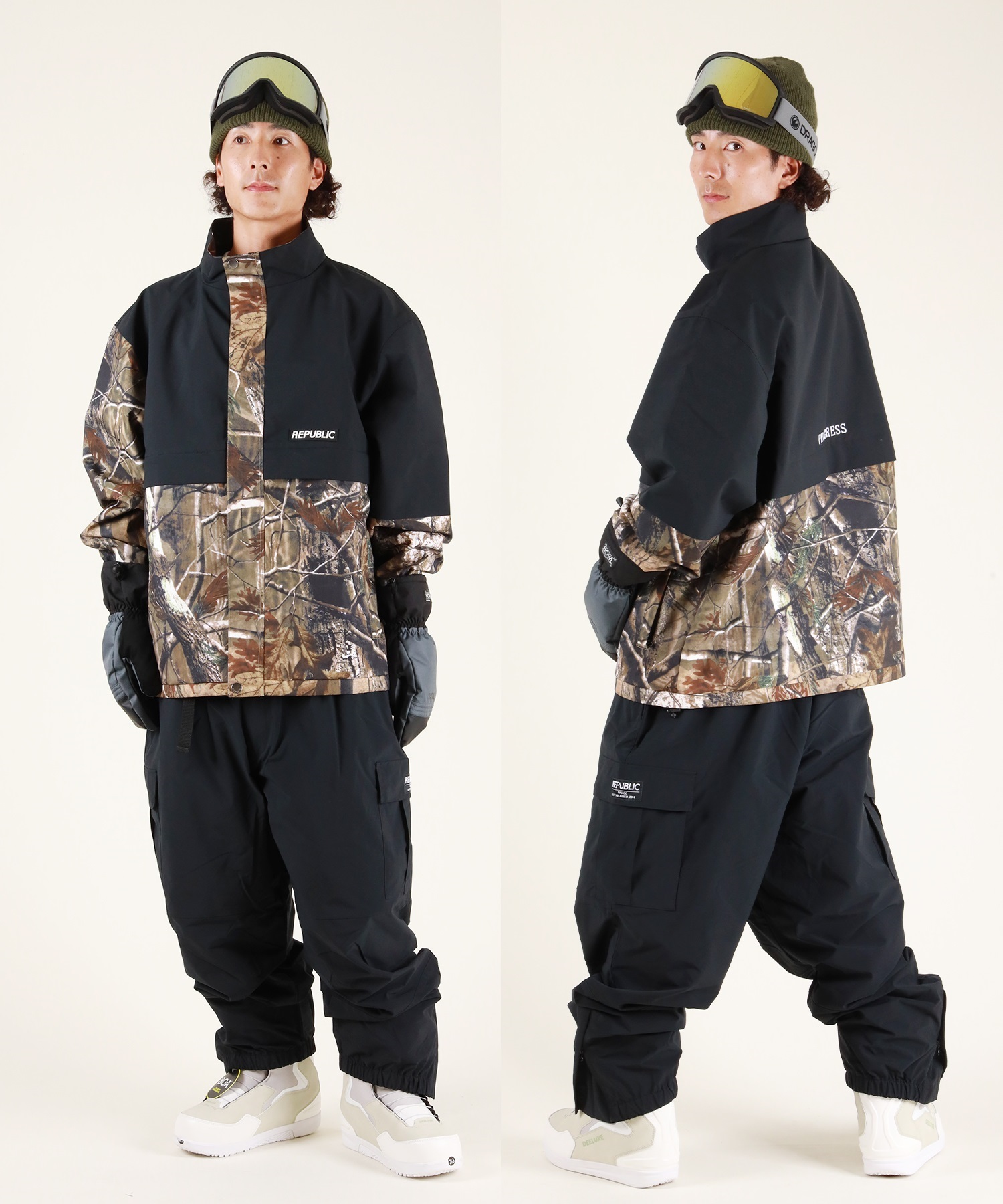 REPUBLIC 　リパブリック　スノーボードウェア　上下セット 早期購入/店頭受取対象外】REPUBLIC リパブリック スノーボード