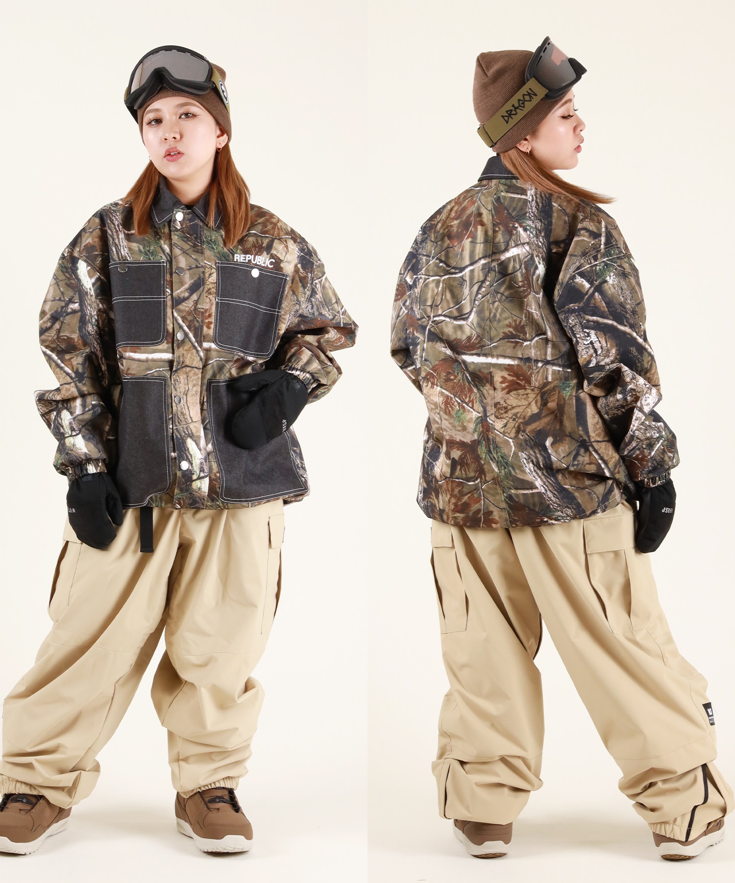 republic スノーボード　ウェア REPUBLIC リパブリック スノーボード ウェア ジャケット ユニセックス