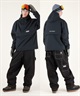 REPUBLIC リパブリック WIDE PAINTER PANTS スノーボード ウェア パンツ ユニセックス ムラサキスポーツ 25-26モデル MM E30 【2526】(BLACK-S)