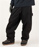 REPUBLIC リパブリック WIDE PAINTER PANTS スノーボード ウェア パンツ ユニセックス ムラサキスポーツ 25-26モデル MM E30 【2526】(BLACK-S)