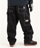 REPUBLIC リパブリック WIDE PAINTER PANTS スノーボード ウェア パンツ ユニセックス ムラサキスポーツ 25-26モデル MM E30 【2526】(BLACK-S)