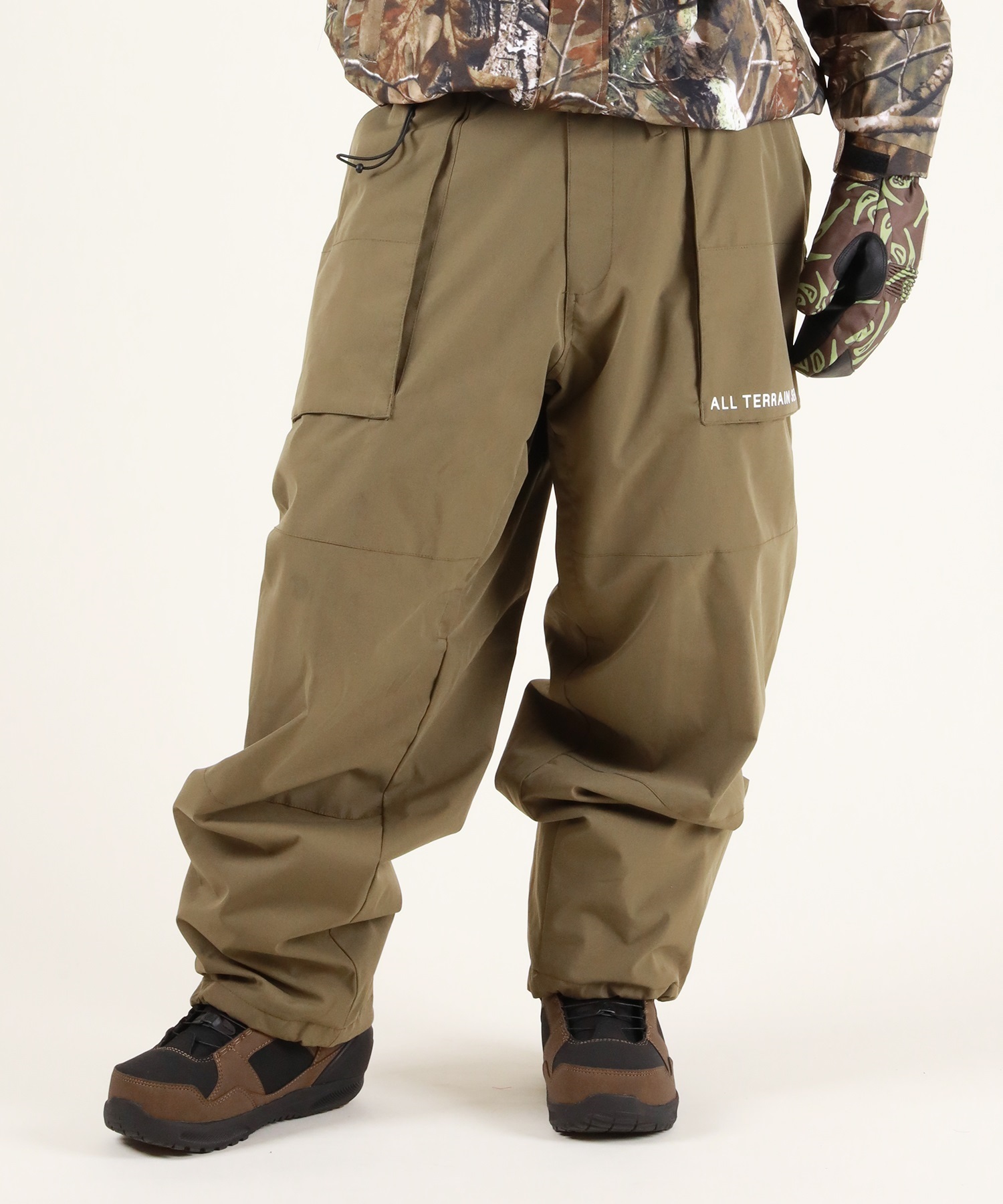 リパブリック スノーボードパンツ ベージュ黒 REPUBLIC リパブリック OUTSIDE CITY PANTS スノーボード ウェア