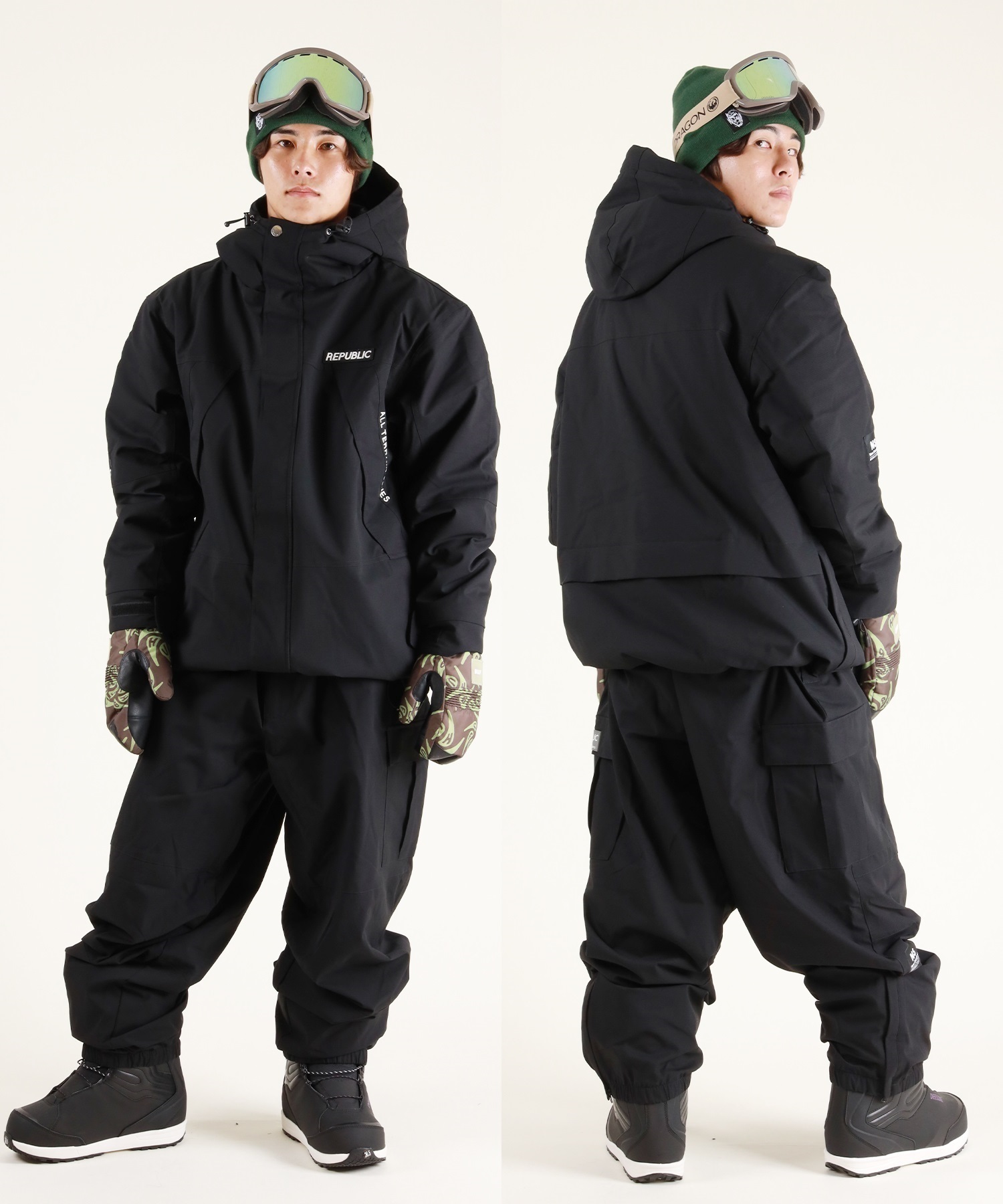 REPUBLIC リパブリック 7TH CHAMBER CARGO PANTS スノーボード ウェア