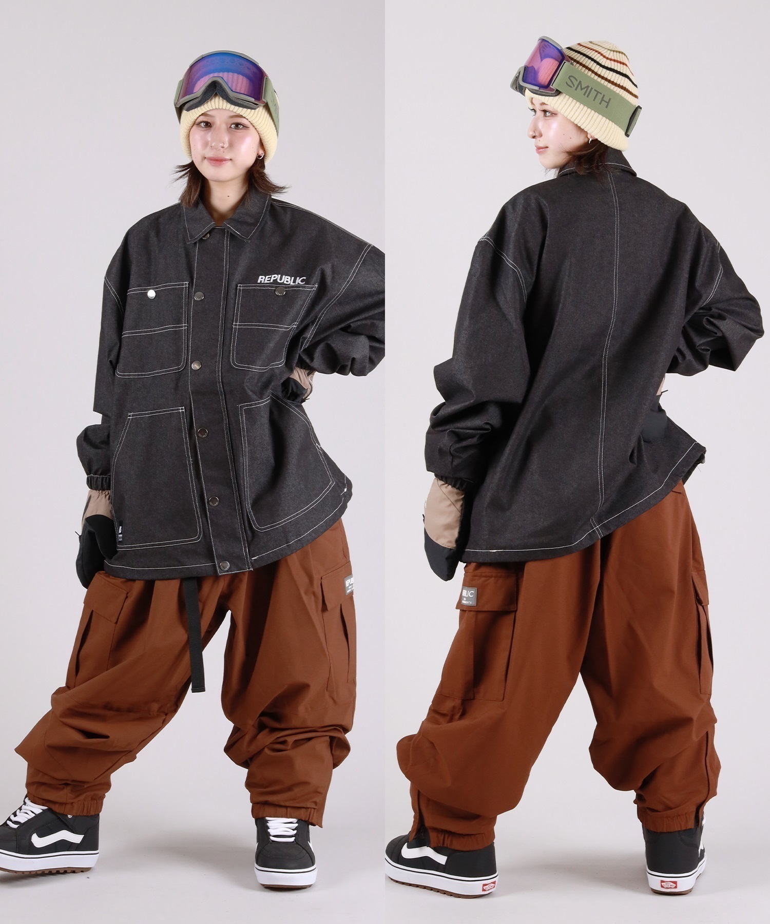 REPUBLIC リパブリック スノーボード ウェア パンツ ユニセックス 7TH