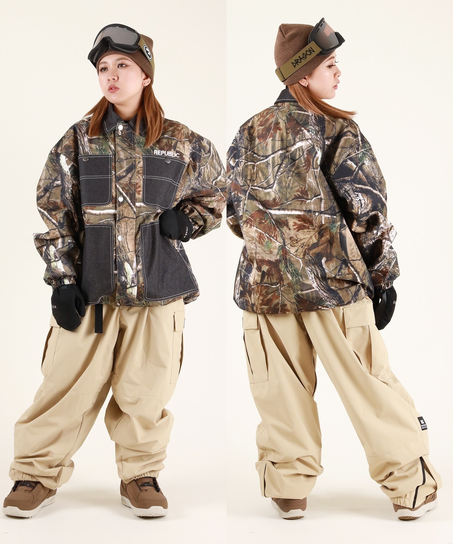 REPUBLIC リパブリック スノーボード ウェア パンツ ユニセックス 7TH