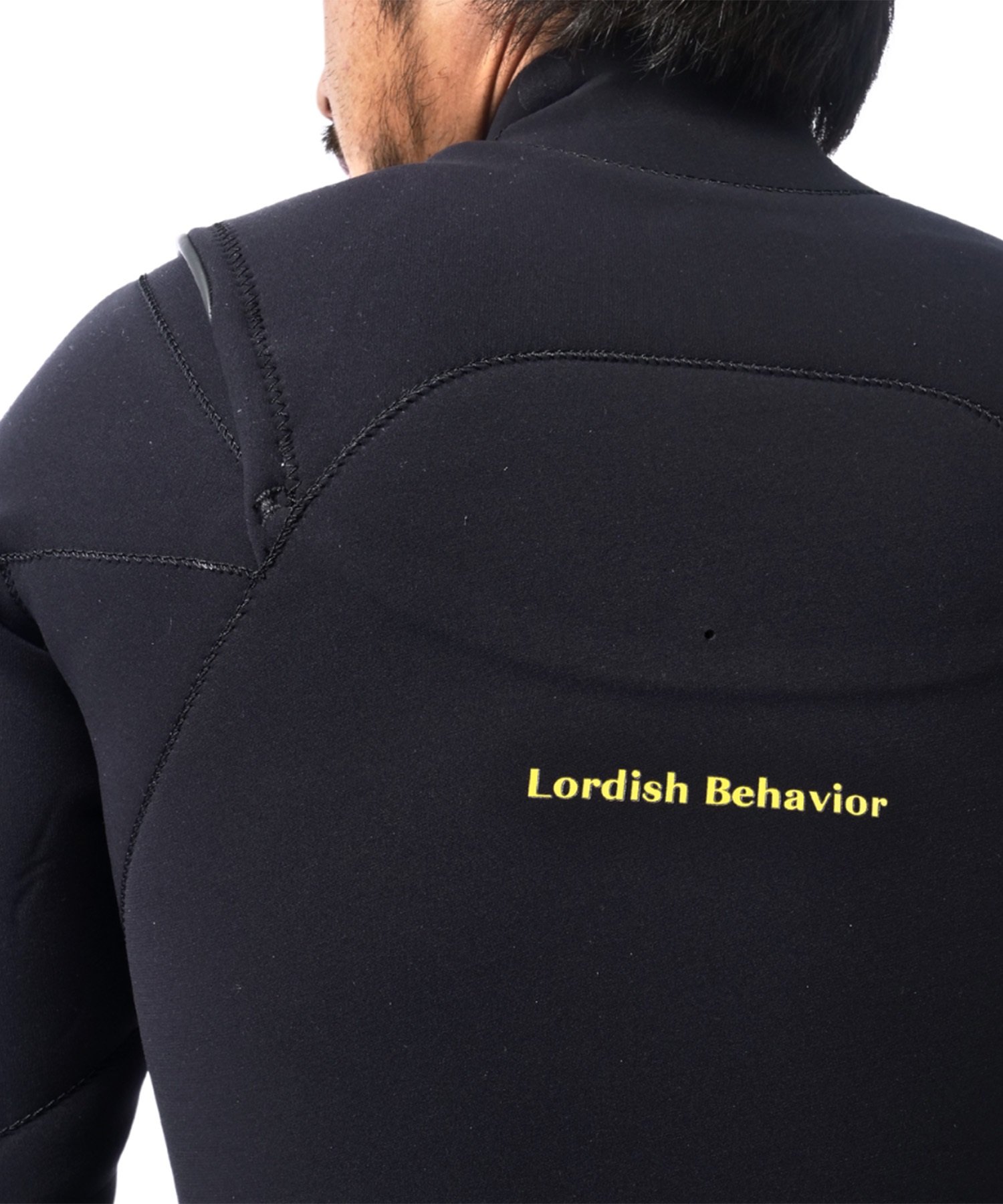 Lordish Behavior ローディッシュビヘイビアー LB コンプレッションフルスーツ 2×2mm メンズ ウェットスーツ フルスーツ ムラサキスポーツ(BLK-S)