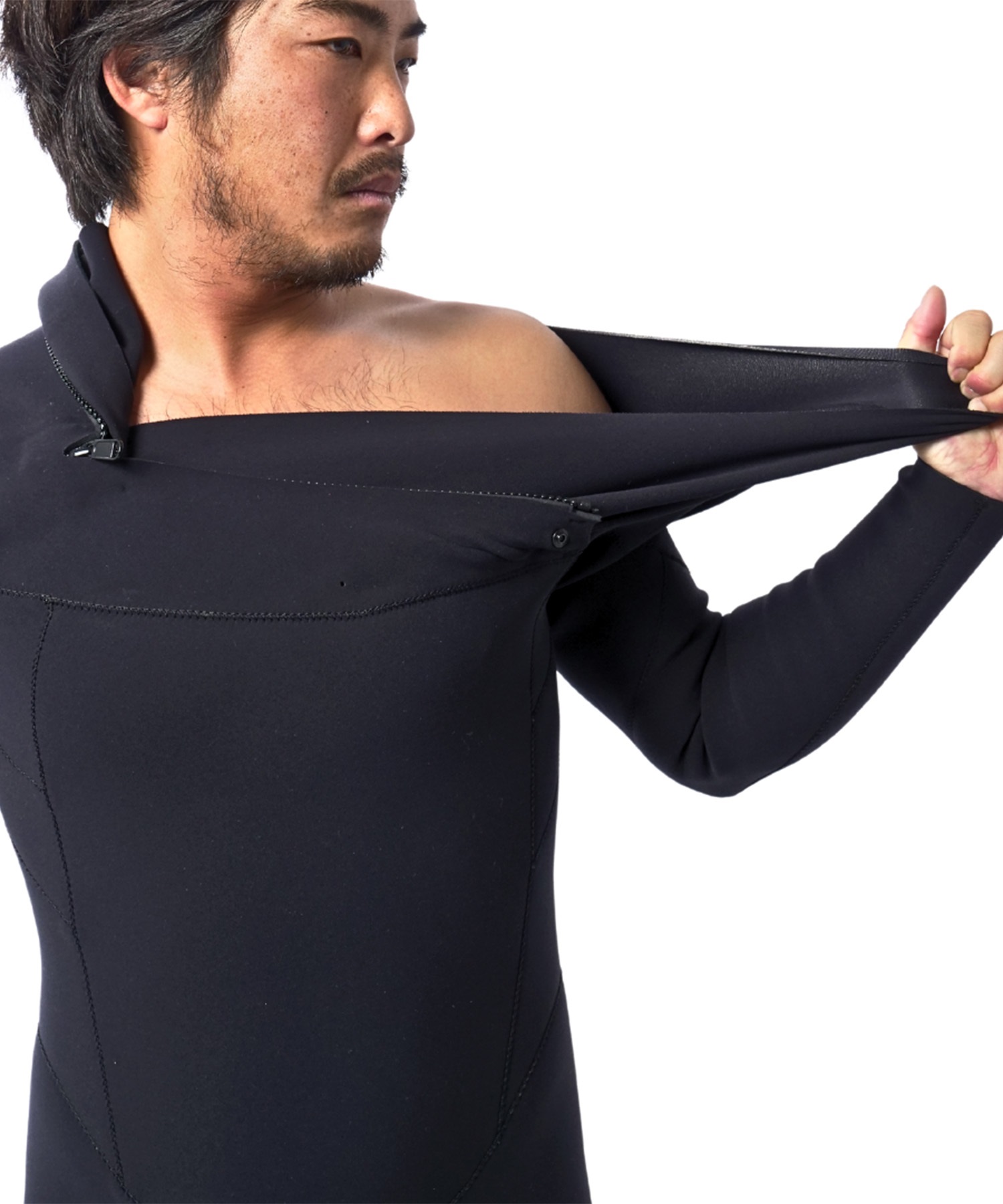 Lordish Behavior ローディッシュビヘイビアー LB コンプレッションフルスーツ 2×2mm メンズ ウェットスーツ フルスーツ ムラサキスポーツ(BLK-S)