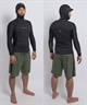 LORDISH BEHAVIOR ローディッシュビヘイビアー プロテクト ジャケット フード  25-PT-JKT-HOOD ウェットスーツ ネオラッシュ メンズ(BLK-S)