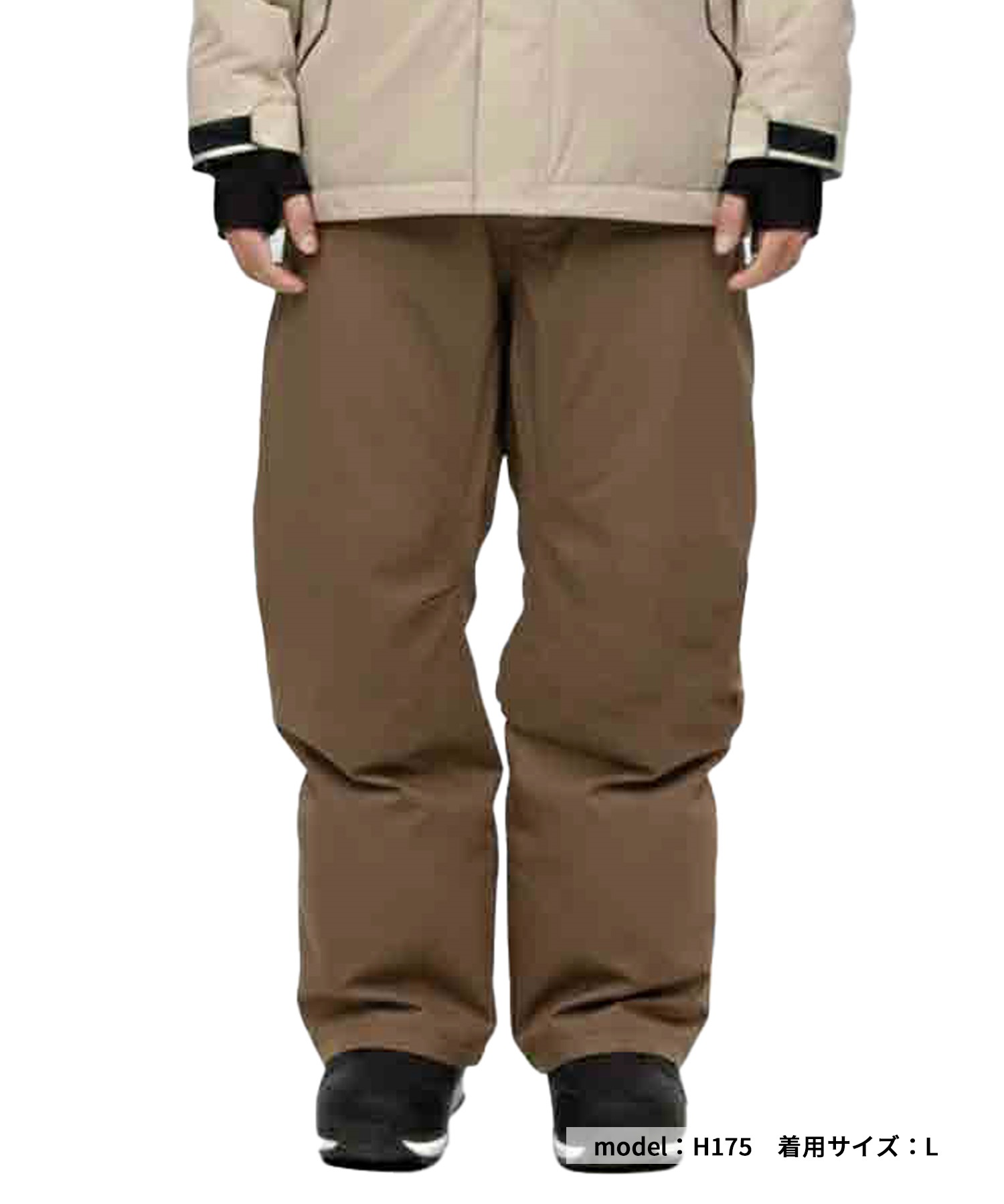 新品スノーボードウェア　パンツ　ブラウン UNFX ユーエヌエフエックス レギュラーパンツ REGULAR PANTS