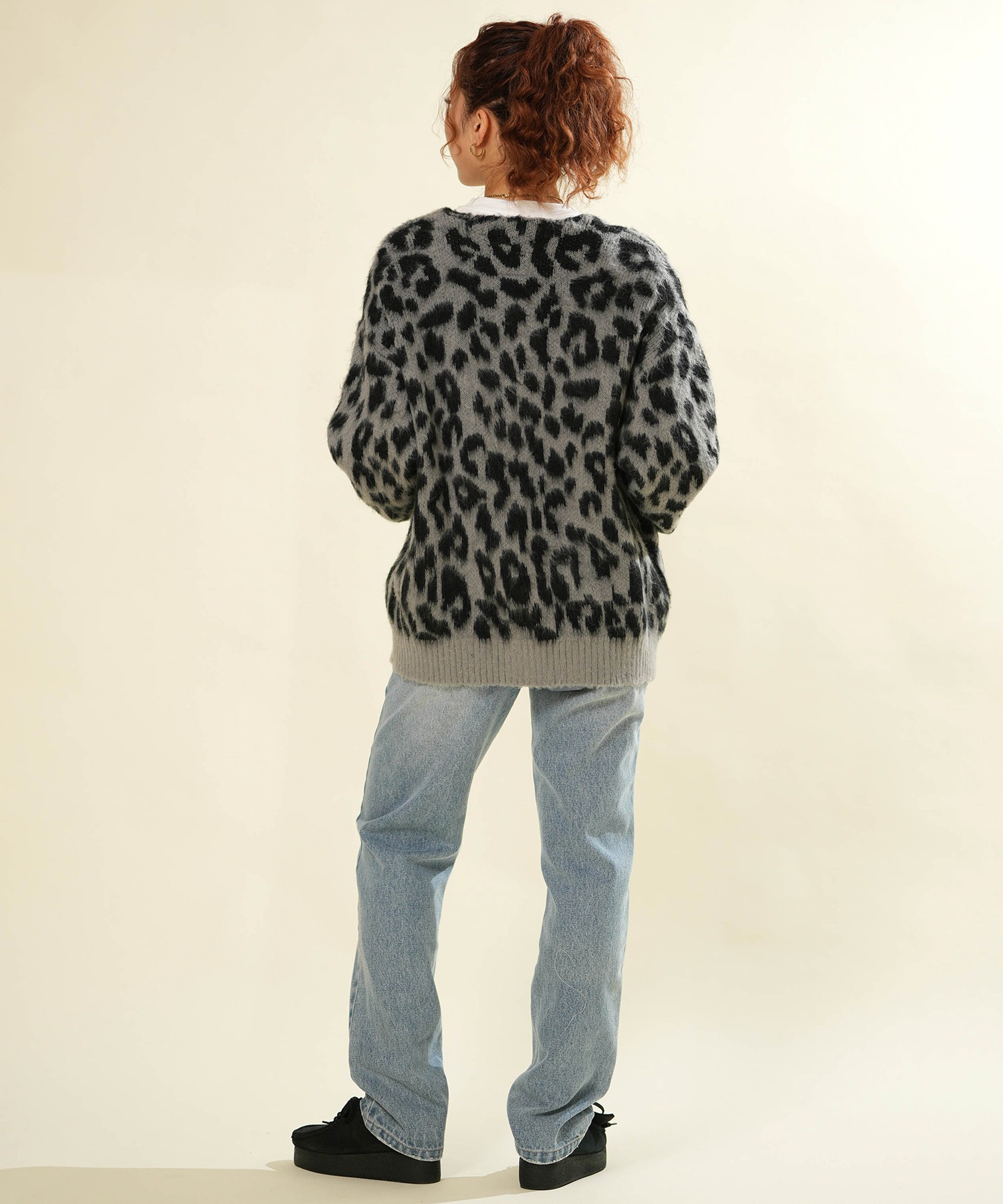 ANTIBAL アンティバル ニット セーター レディース モヘアカーディガン