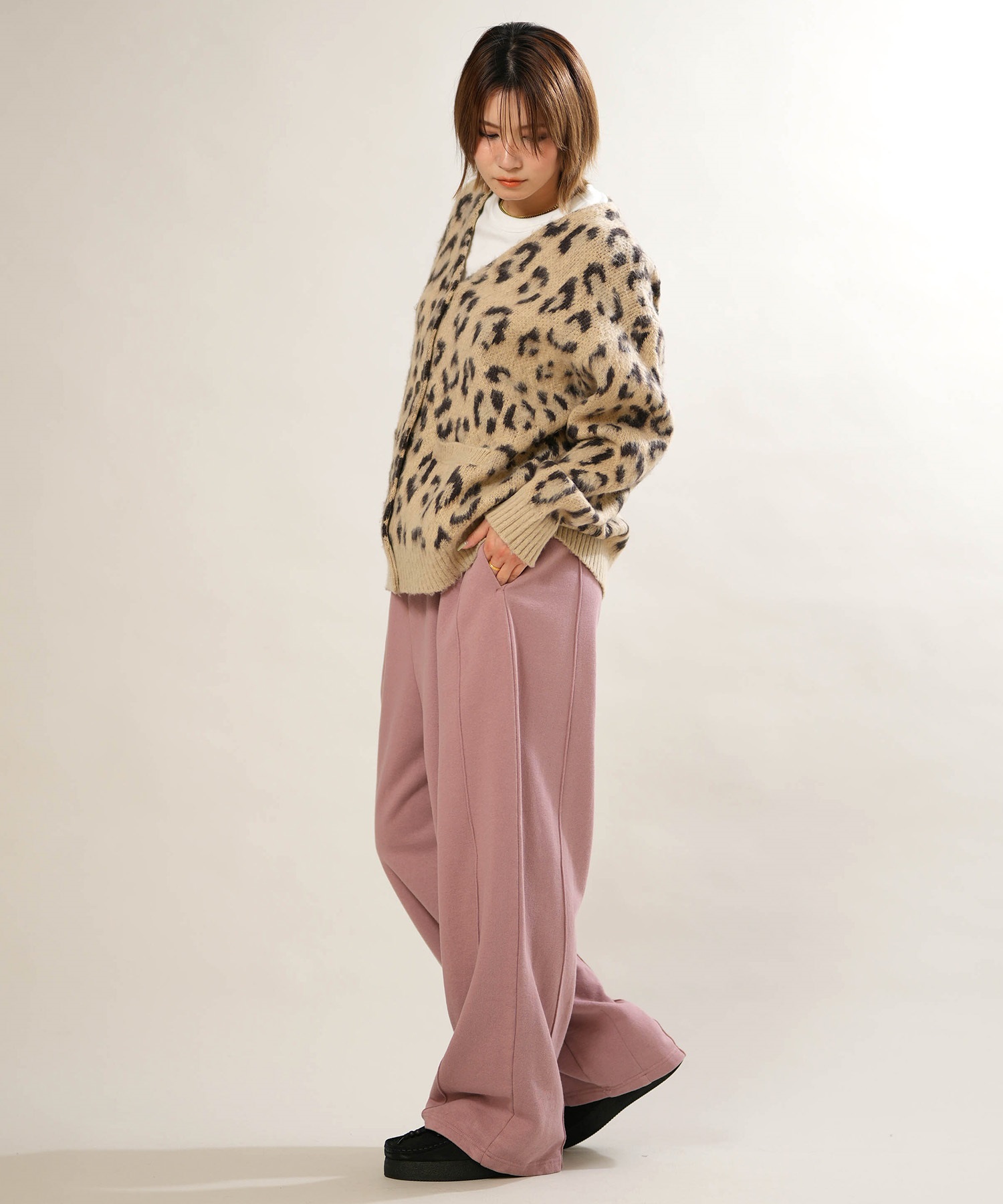 ANTIBAL アンティバル ニット セーター レディース モヘアカーディガン