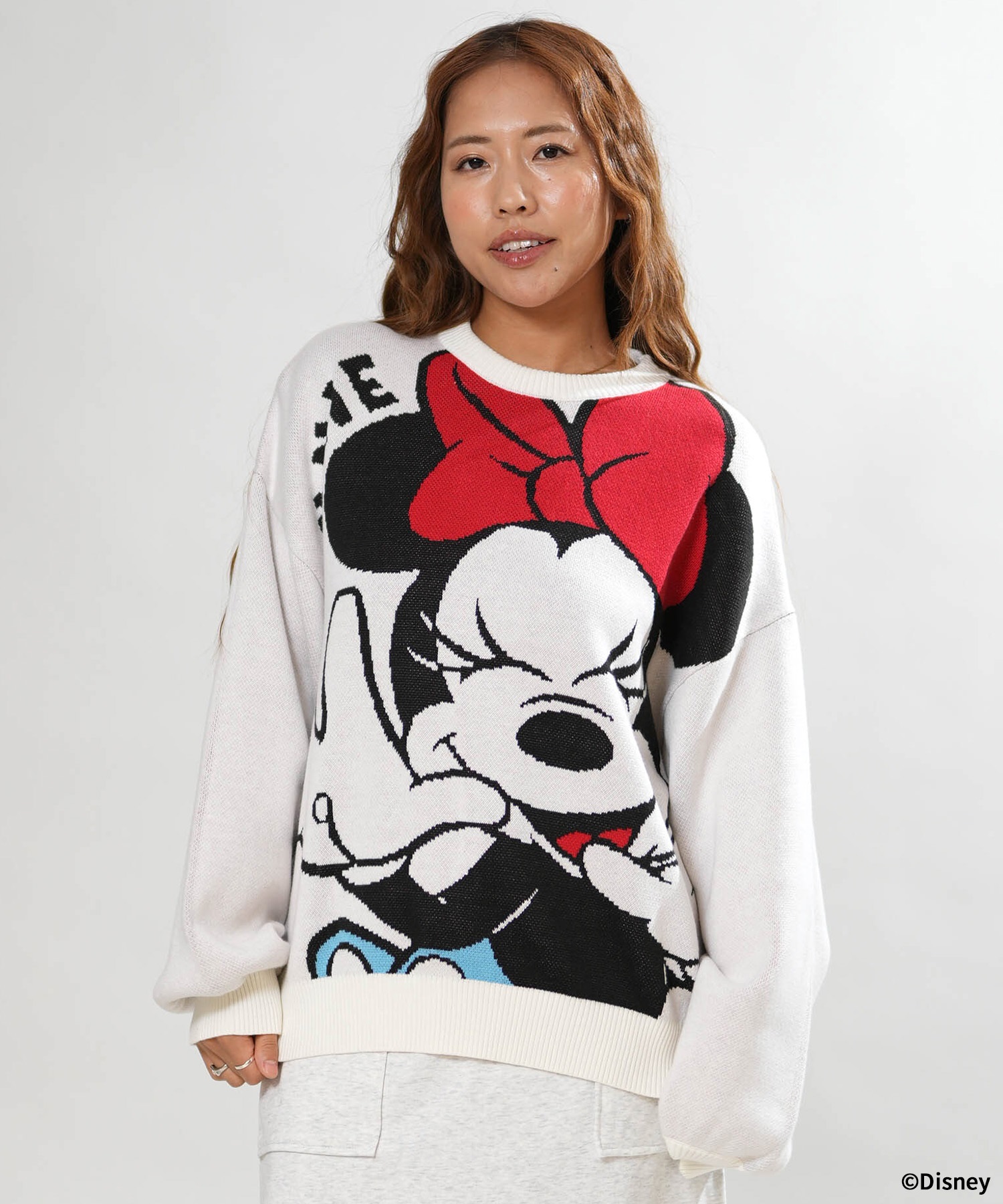 ANTIBAL アンティバル ニット セーター レディース Disney ジャガード