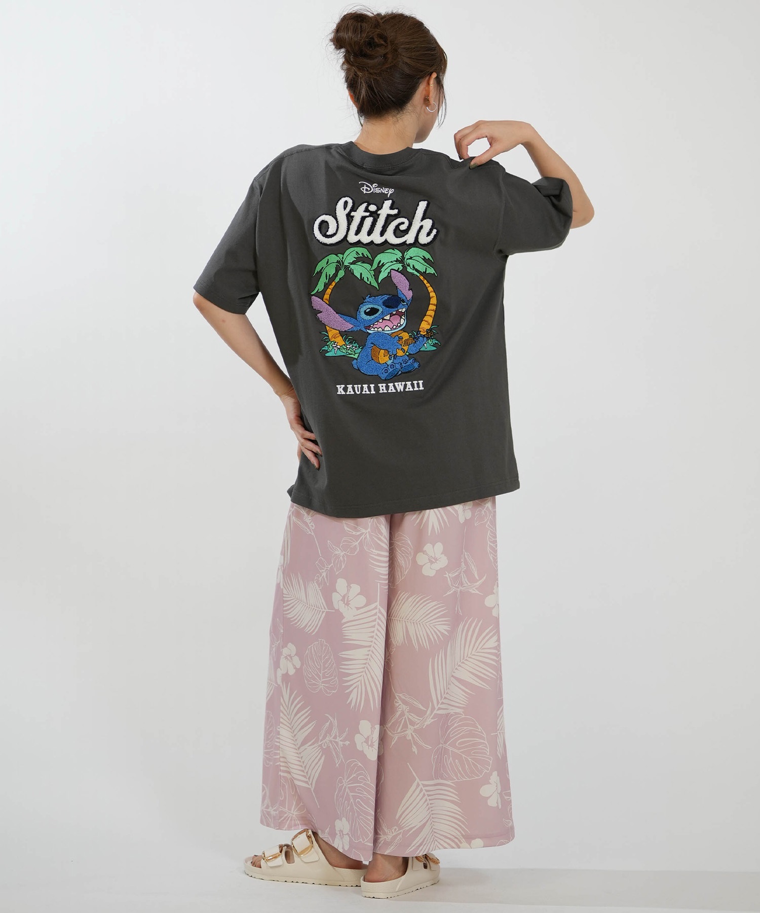 ANTIBAL アンティバル 半袖 Tシャツ レディース バックプリント サガラ