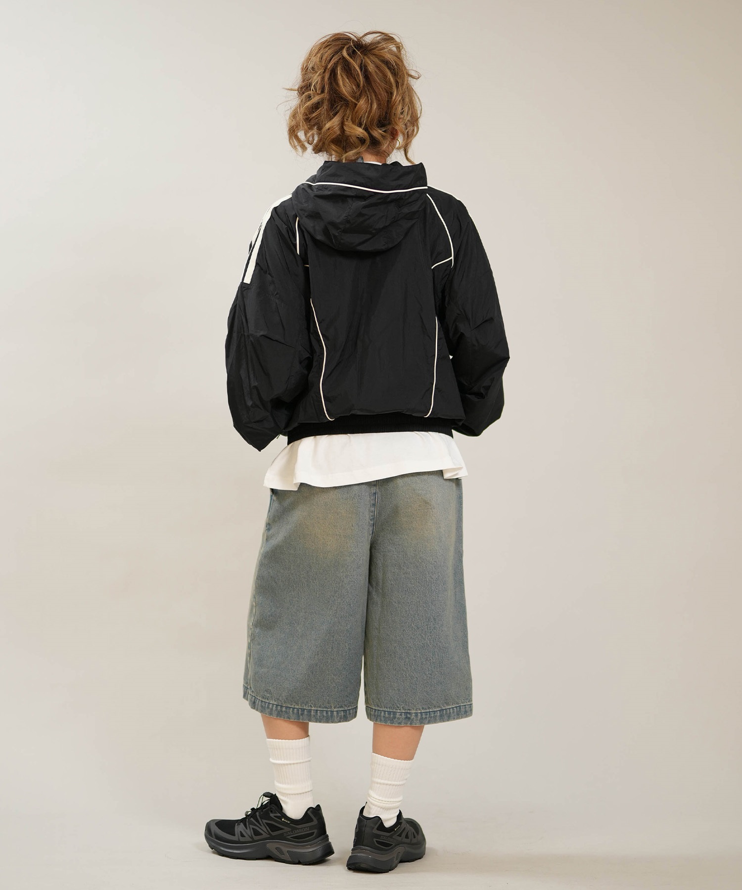 adidas アディダス ジャケット レディース フード W STADIUM ウーブン