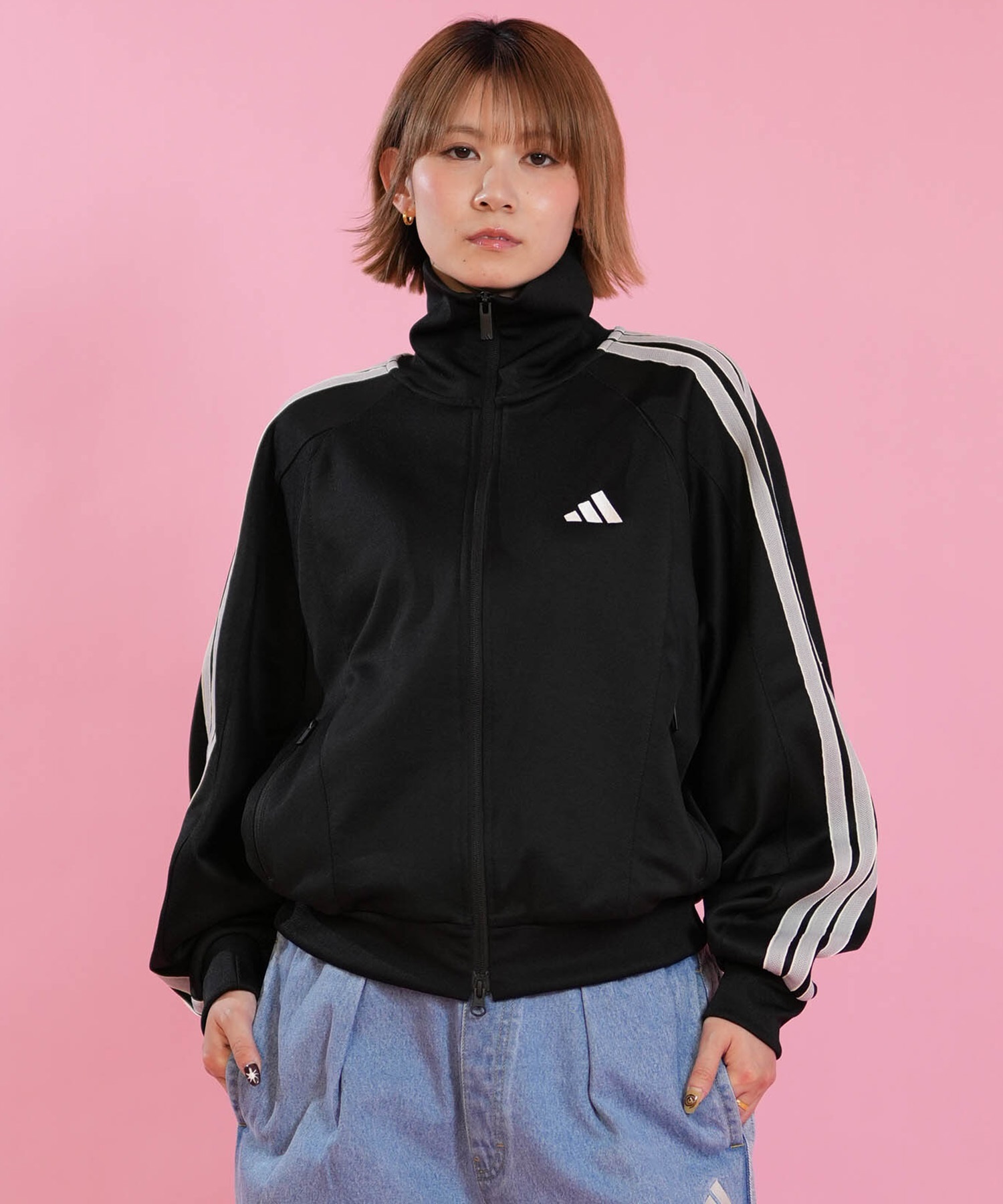 アディダスジャージ adidas アディダス ジャージ トラックジャケット レディース ダブル