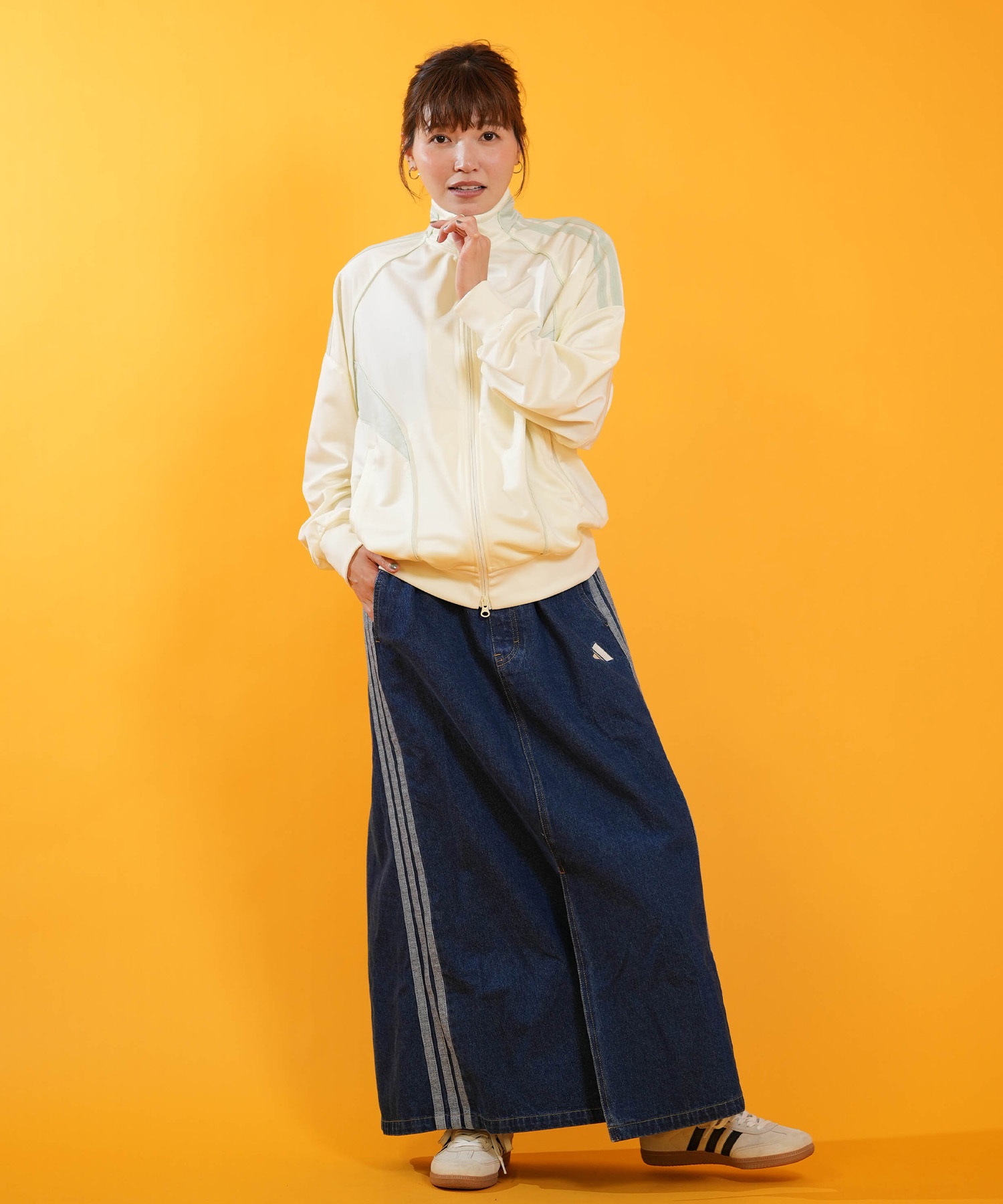 adidas アディダス ジャージ トラックジャケット レディース ダブル