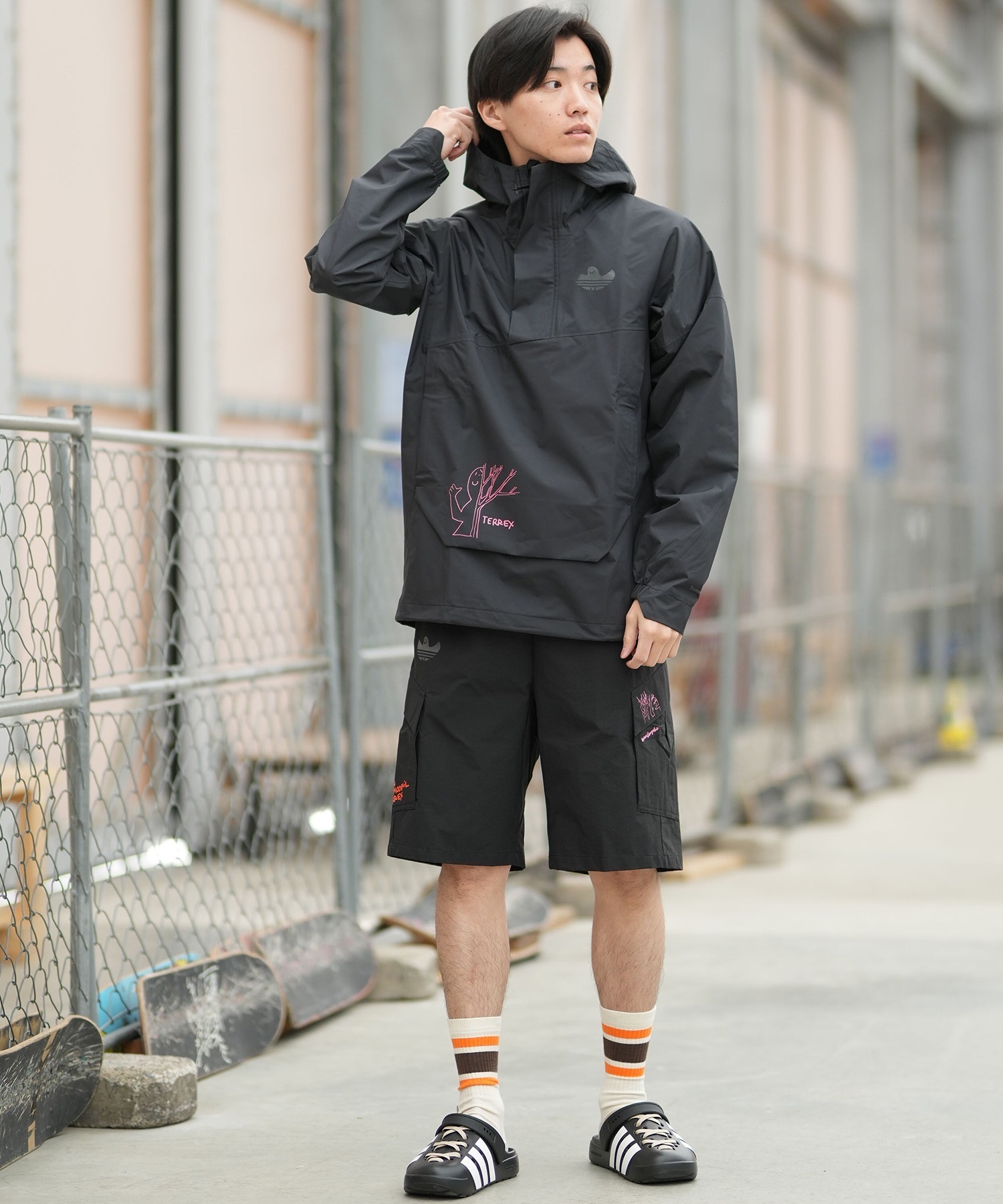 adidas アディダス ジャケット メンズ マークゴンザレス 103235548