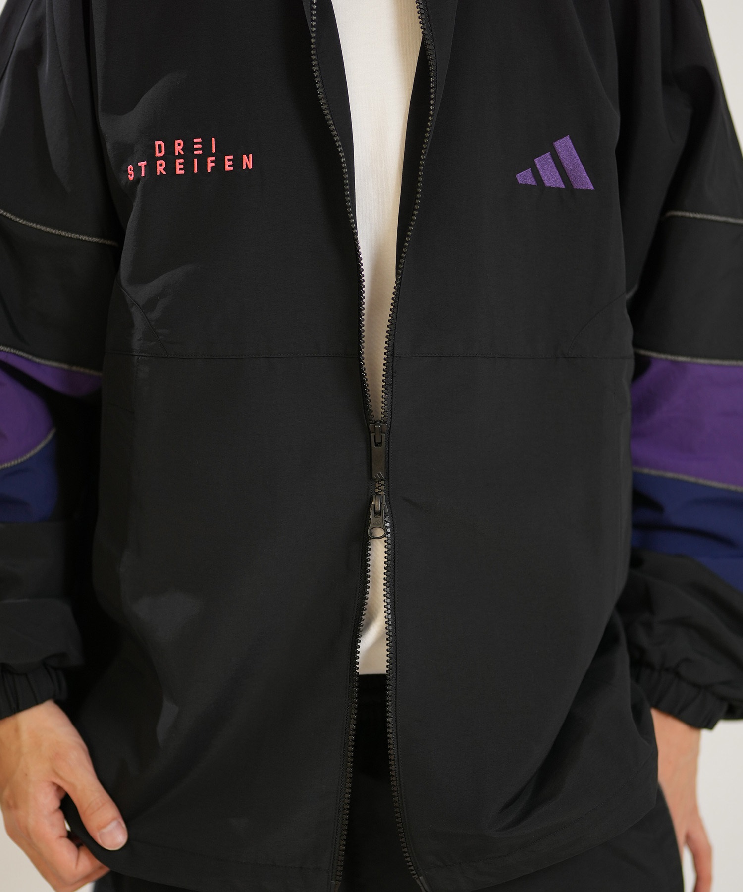 adidas アディダス ジャケット メンズ 軽撥水 M BRAND LOVE WOVEN